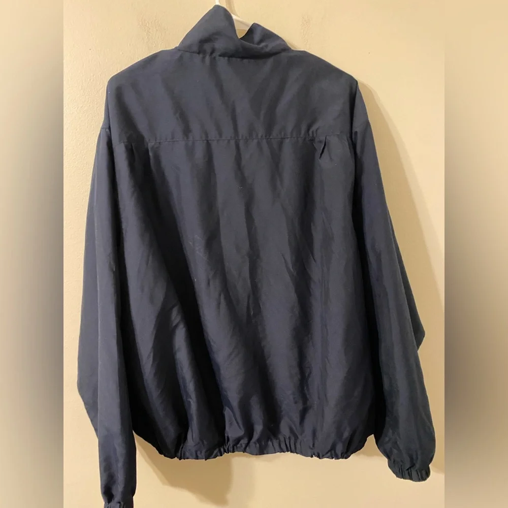 Men's Navy Blue Byron Nelson 1/2 Zip Waterproof Windproof Pullover‎ Size XL